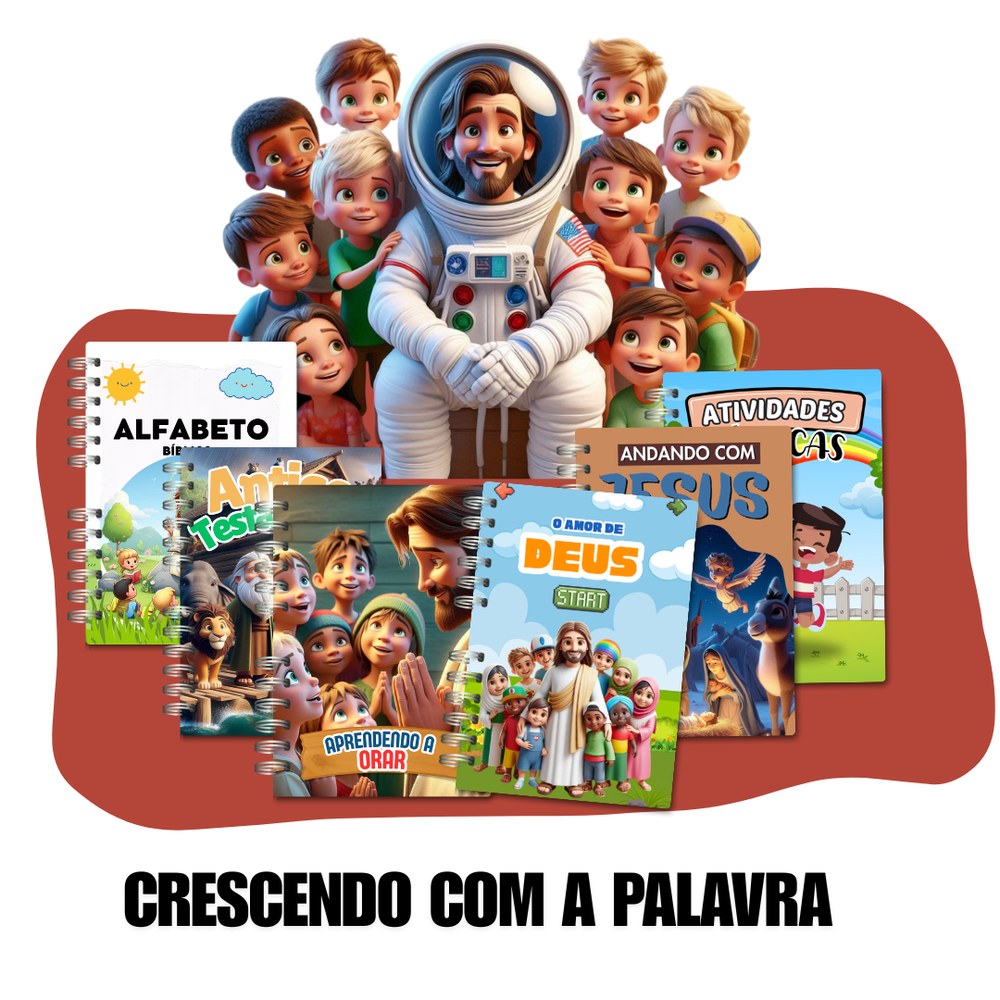 Kit Crescendo com a Palavra - mockup do produto